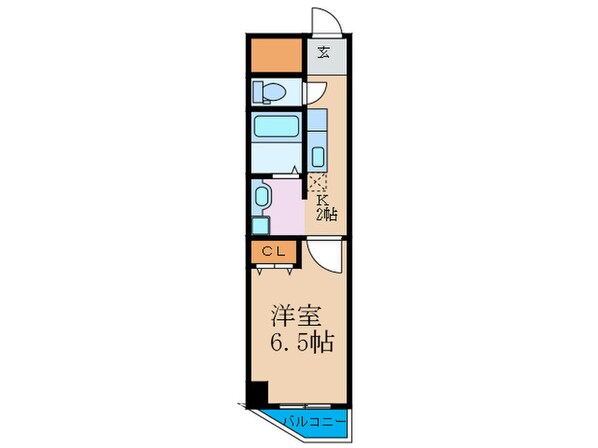 ＮＯＢ西梅田の物件間取画像